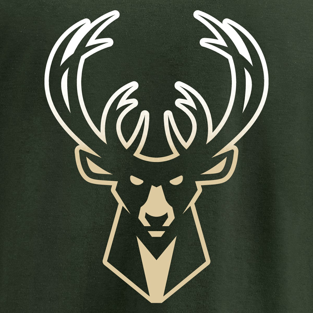 Milwaukee Bucks Gradient Logo T-Shirt Green