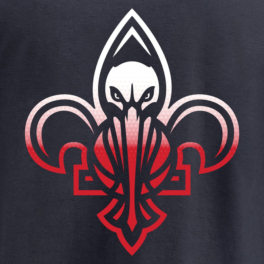 New Orleans Pelicans Gradient Logo T-Shirt Navy