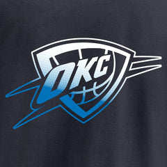 Oklahoma City Thunder Gradient Logo T-Shirt Navy