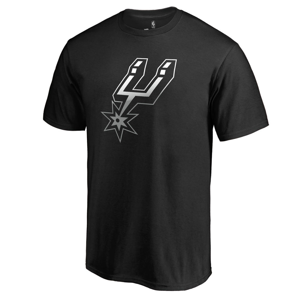 San Antonio Spurs Gradient Logo T-Shirt Black