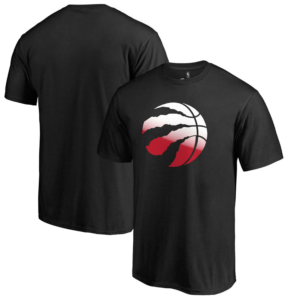Toronto Raptors Gradient Logo T-Shirt Black