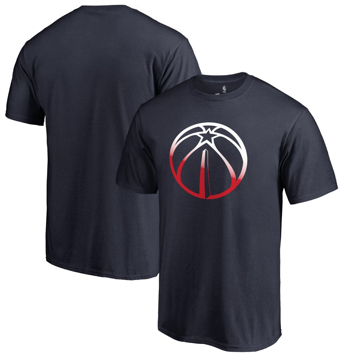 Washington Wizards Gradient Logo T-Shirt Navy