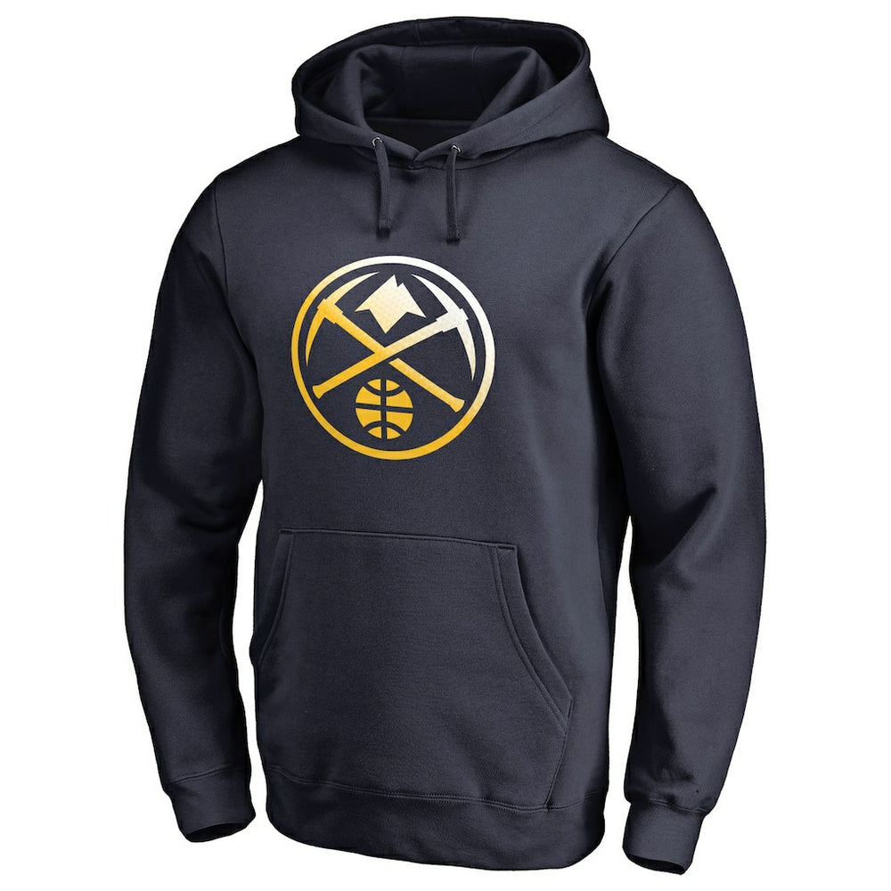 Denver Nuggets Gradient Logo Pullover Hoodie Navy