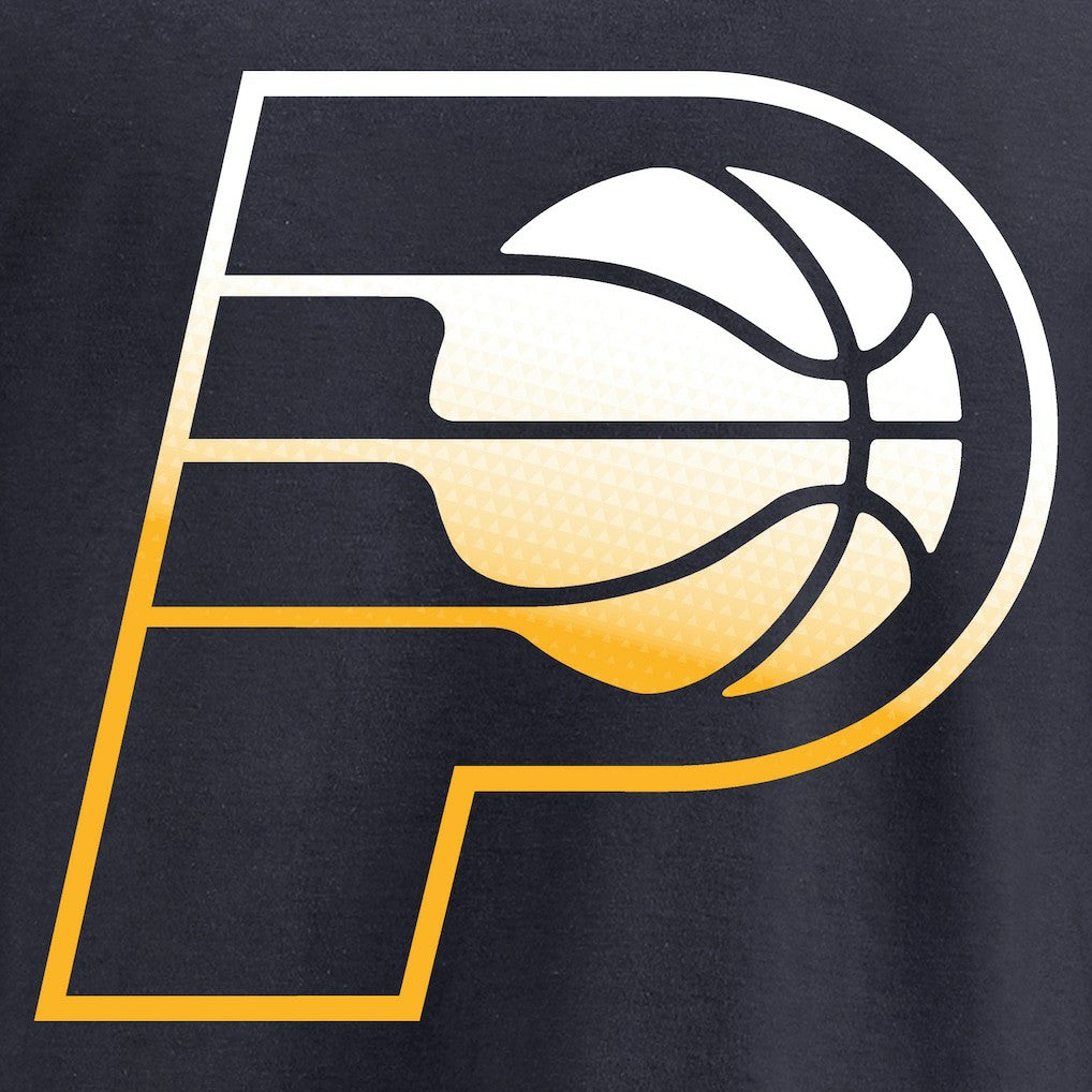 Indiana Pacers Gradient Logo Pullover Hoodie Navy