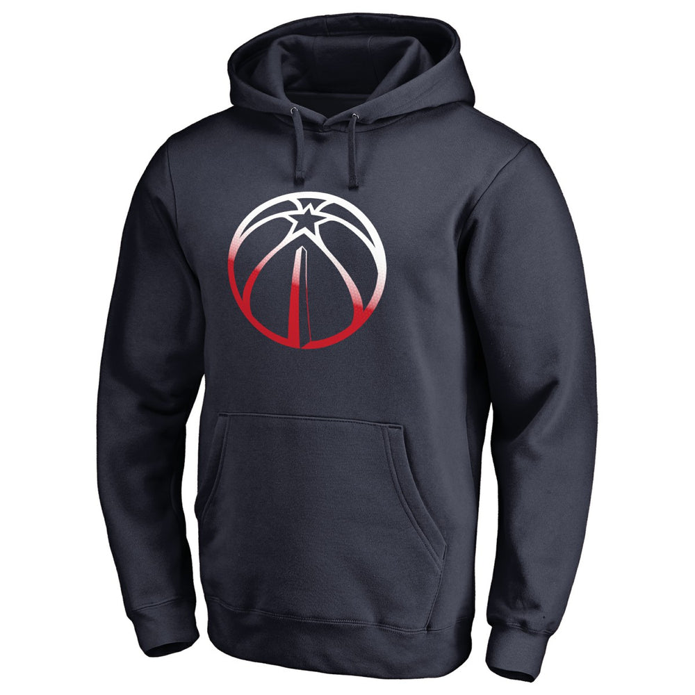 Washington Wizards Gradient Logo Pullover Hoodie Navy