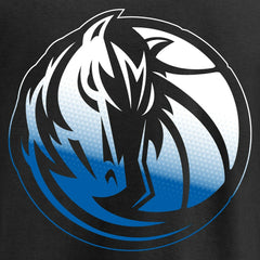 Dallas Mavericks Gradient Logo Long Sleeve T-Shirt Black