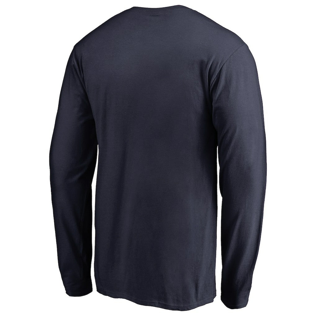 Indiana Pacers Gradient Logo Long Sleeve T-Shirt Navy