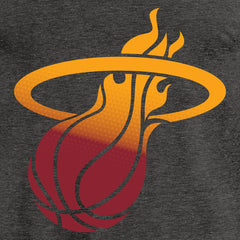 Miami Heat Gradient Logo Long Sleeve T-Shirt Black
