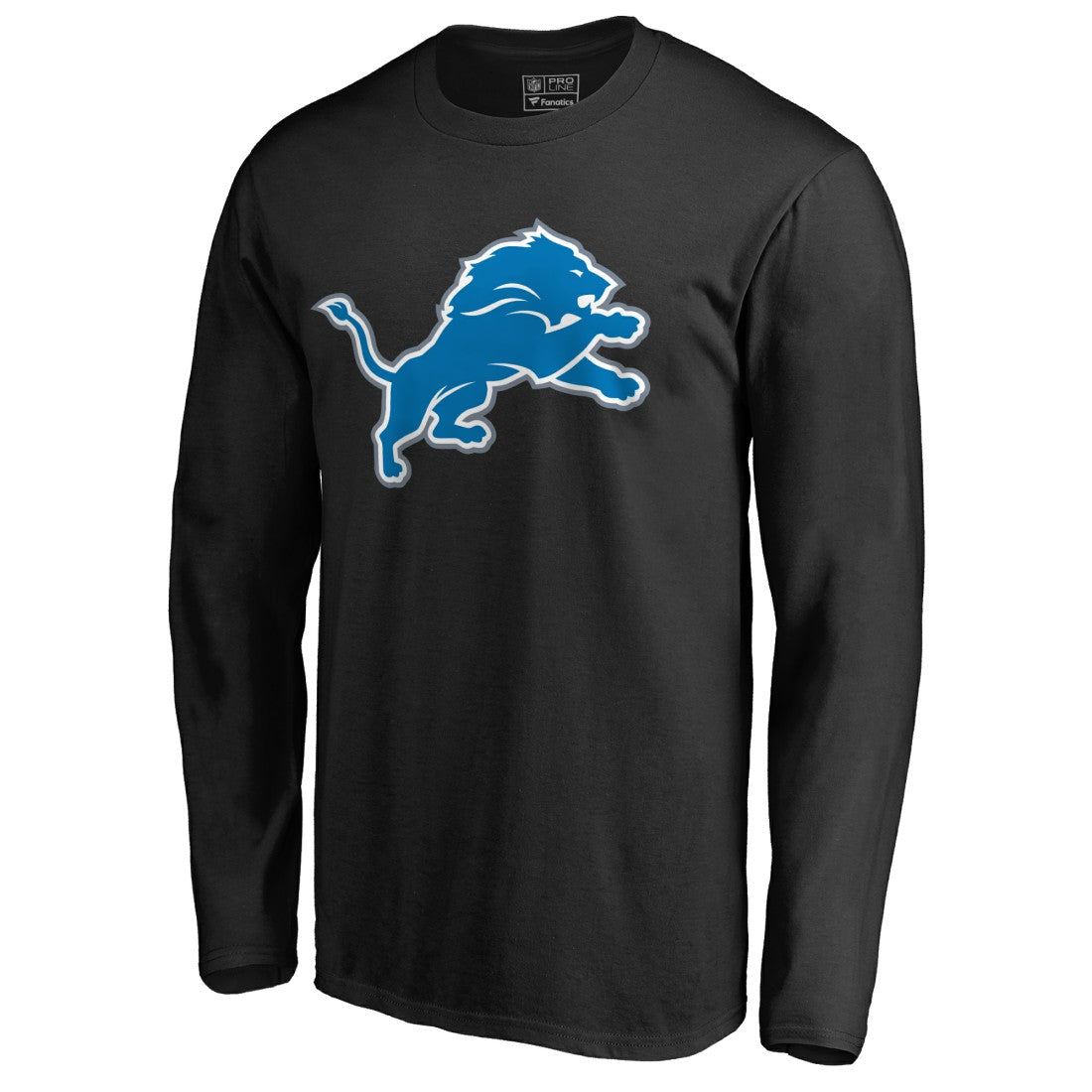 Detroit Lions Primary Logo T-Shirt Black