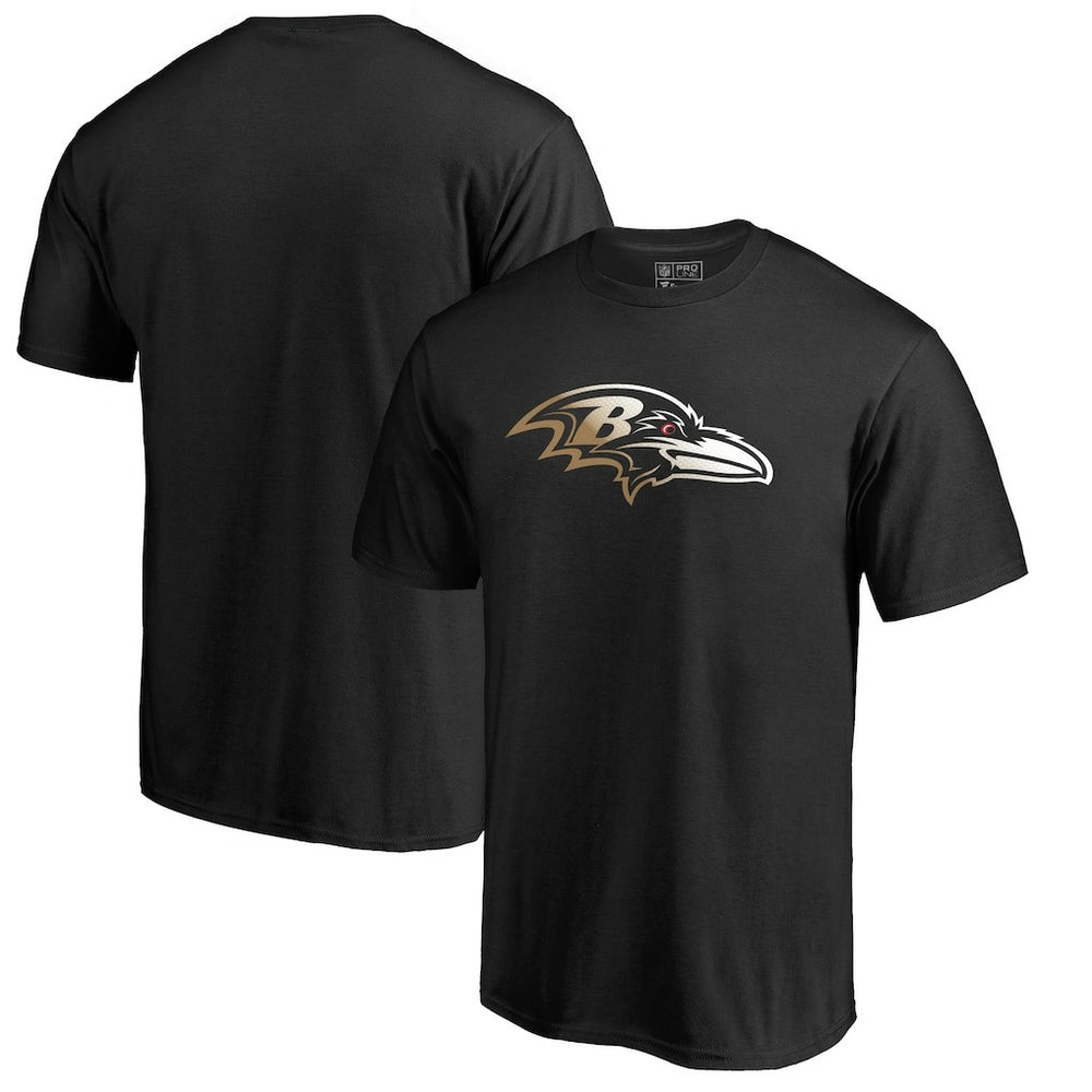 Baltimore Ravens Gradient Logo T-Shirt Black