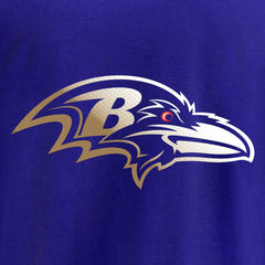 Baltimore Ravens Gradient Logo T-Shirt Black