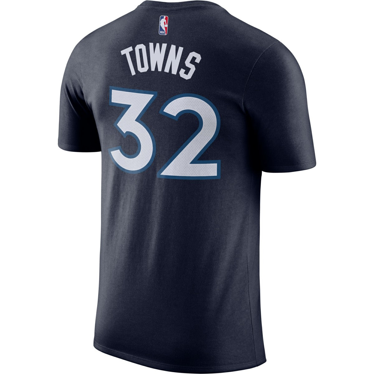 Karl-Anthony Towns Minnesota Timberwolves Name & Number Performance T-Shirt Blue