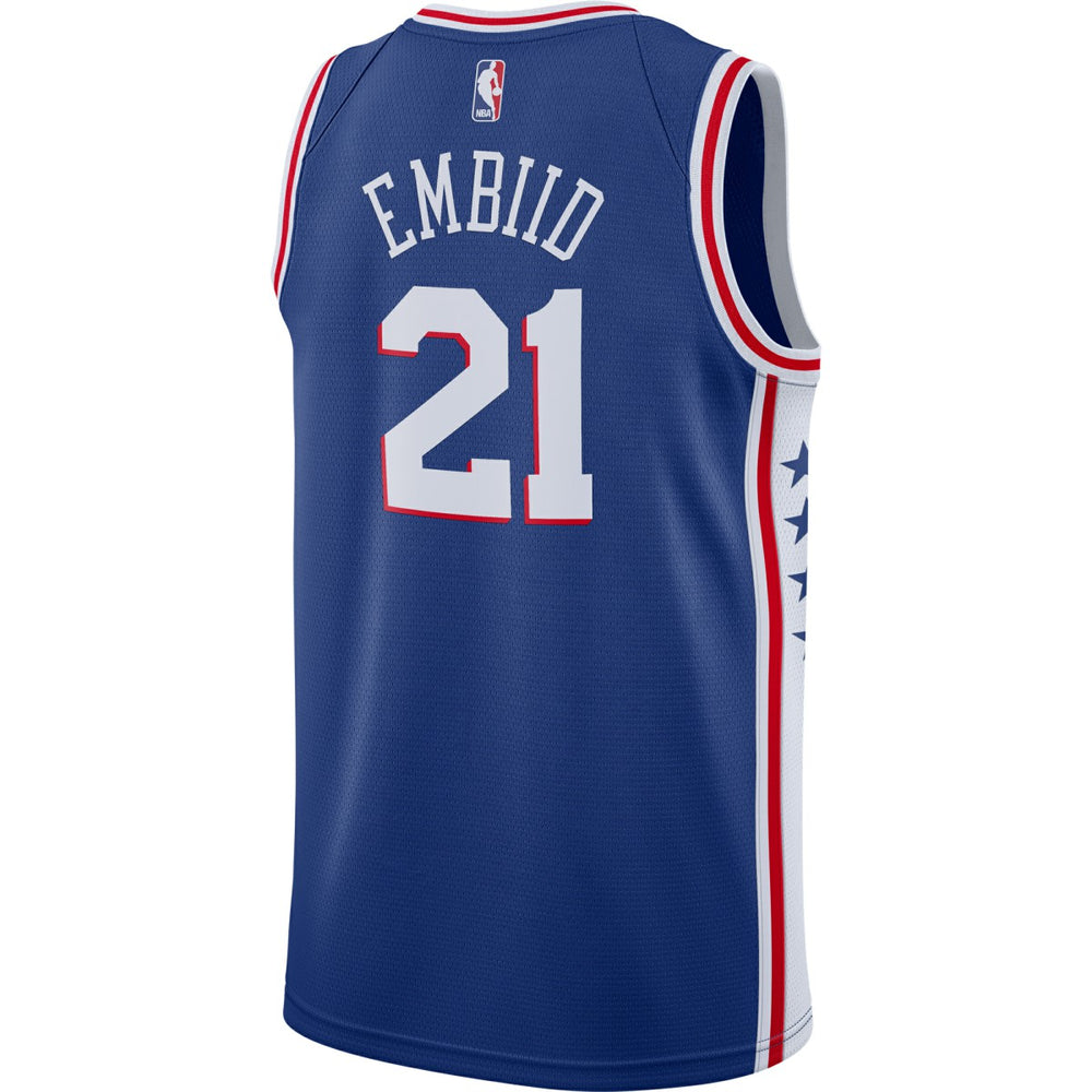 Joel Embiid Philadelphia 76ers Swingman Jersey Royal Icon Edition