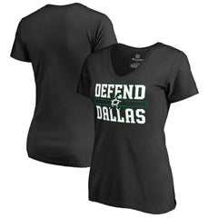 NHL Dallas Stars Women's Hometown Collection Defend T-Shirt - Black