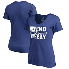 NHL Tampa Bay Lightning Women's Hometown Collection Defend T-Shirt - Blue