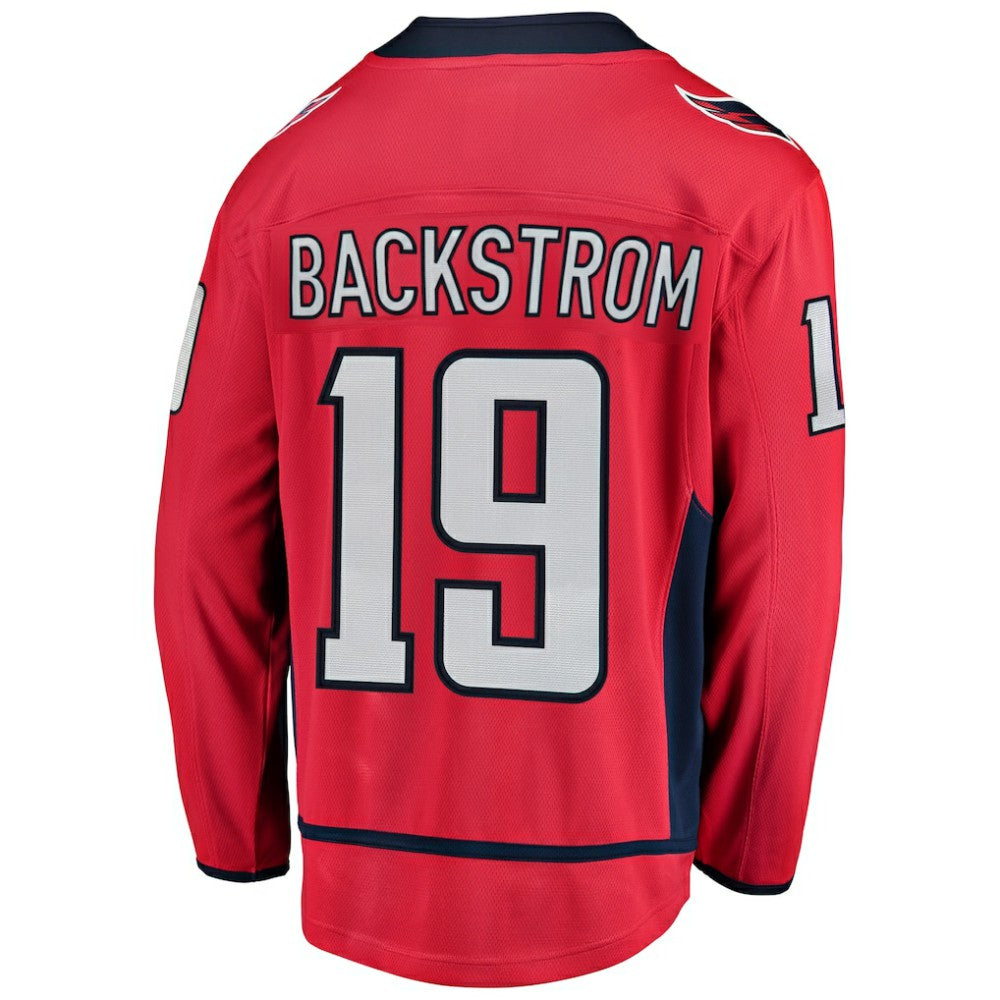 NHL Nicklas Backstrom Washington Capitals Fanatics Breakaway Jersey - Red