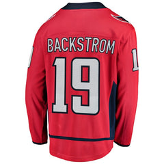 NHL Nicklas Backstrom Washington Capitals Fanatics Breakaway Jersey - Red