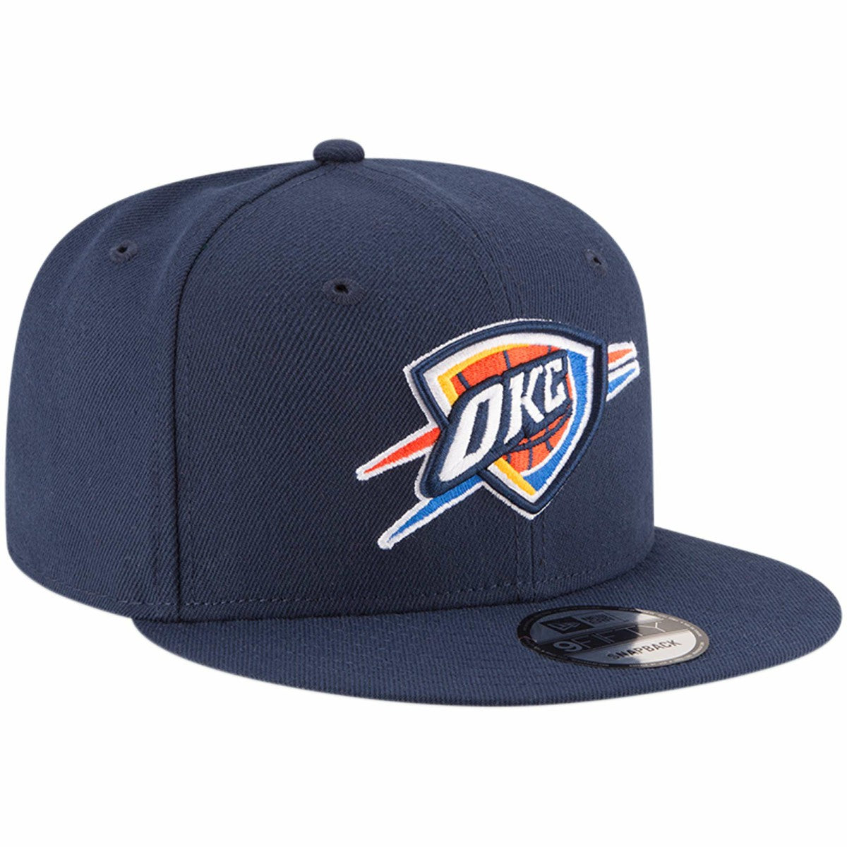 Oklahoma City Thunder Team Color 9FIFTY Snapback Hat Navy