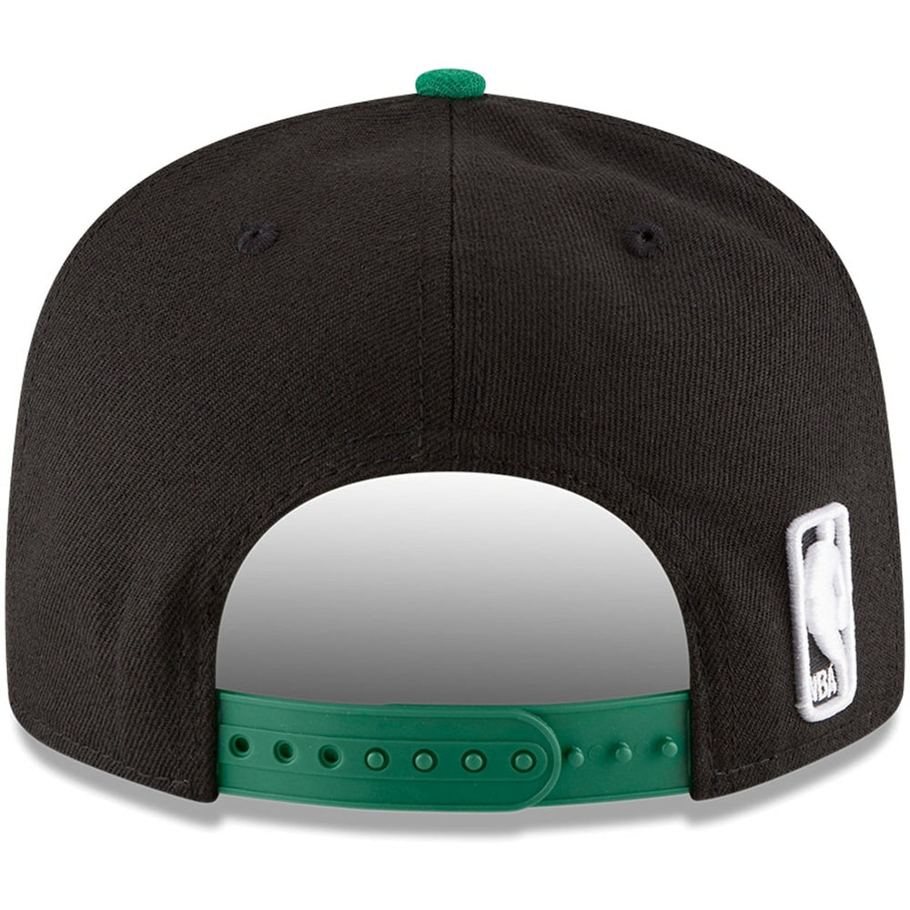 Boston Celtics 2-Tone 9FIFTY Adjustable Snapback Hat Black/Kelly Green