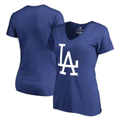 Los Angeles Dodgers Women's Cooperstown Collection Forbes T-Shirt - Royal T-shirts