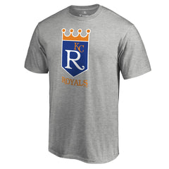 Kansas City Royals Cooperstown Collection Forbes T-Shirt - Ash T-shirts