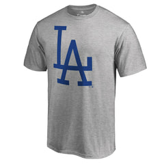 Los Angeles Dodgers Cooperstown Collection Forbes T-Shirt - Ash T-shirts