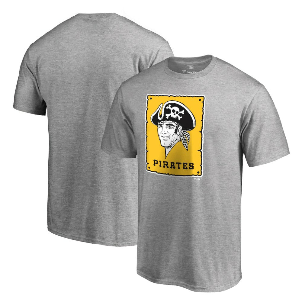 Pittsburgh Pirates Cooperstown Collection Forbes T-Shirt - Ash T-shirts