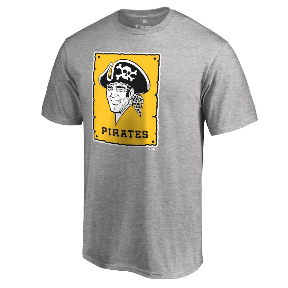 Pittsburgh Pirates Cooperstown Collection Forbes T-Shirt - Ash T-shirts