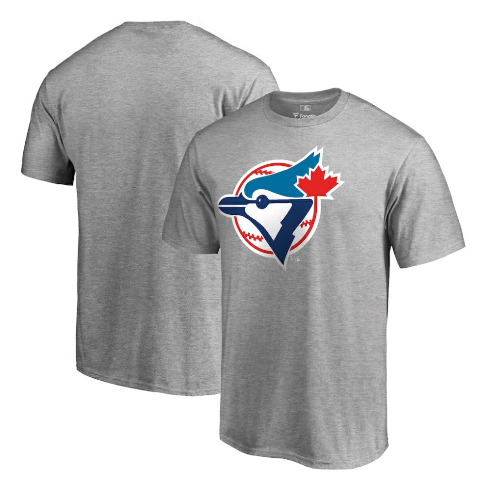 Toronto Blue Jays Cooperstown Collection Forbes T-Shirt - Ash T-shirts