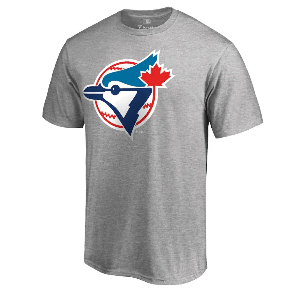 Toronto Blue Jays Cooperstown Collection Forbes T-Shirt - Ash T-shirts