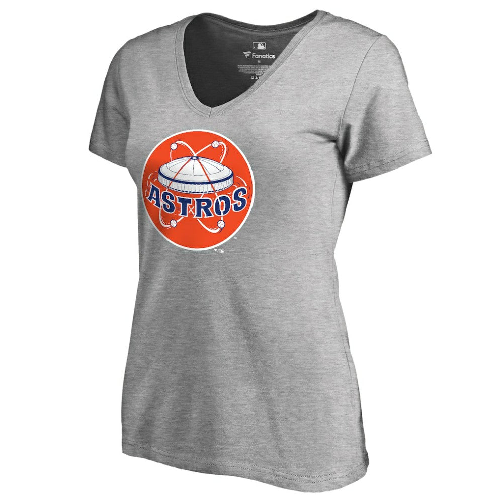 Houston Astros Women's Cooperstown Collection Forbes T-Shirt - Ash T-shirts