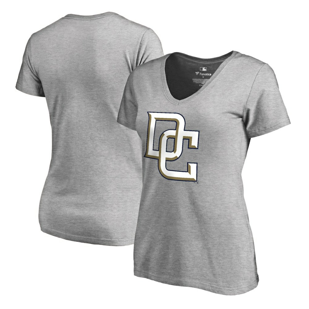 Washington Nationals Women's Cooperstown Collection Forbes T-Shirt - Ash T-shirts
