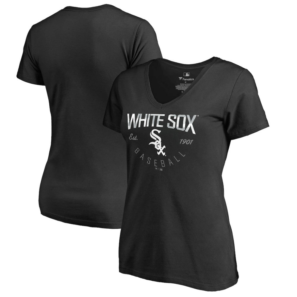 Chicago White Sox Women's Live For It T-Shirt - Black T-shirts