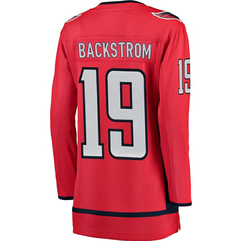 NHL Nicklas Backstrom Washington Capitals Fanatics Women's Home Breakaway Jersey - Red