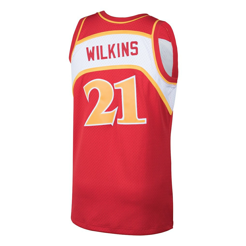 Dominique Wilkins Atlanta Hawks 1986/87 Hardwood Classics Swingman Jersey Red