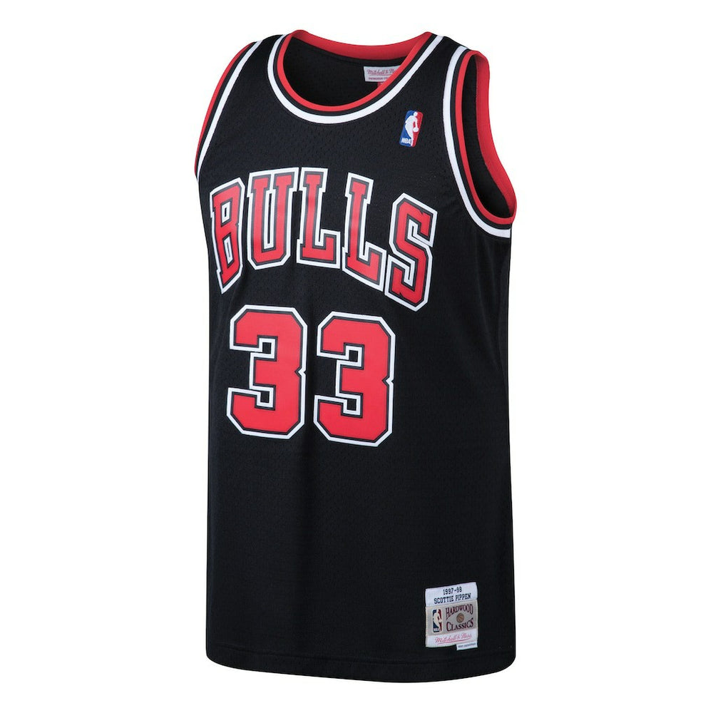 Scottie Pippen Chicago Bulls 1997/98 Hardwood Classics Swingman Jersey Black