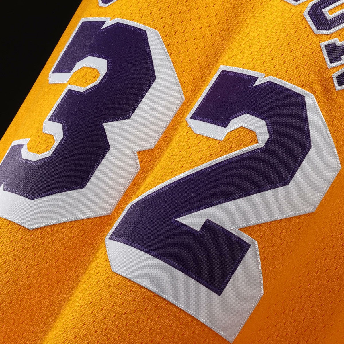 Magic Johnson Los Angeles Lakers 1984/85 Hardwood Classics Swingman Jersey Gold