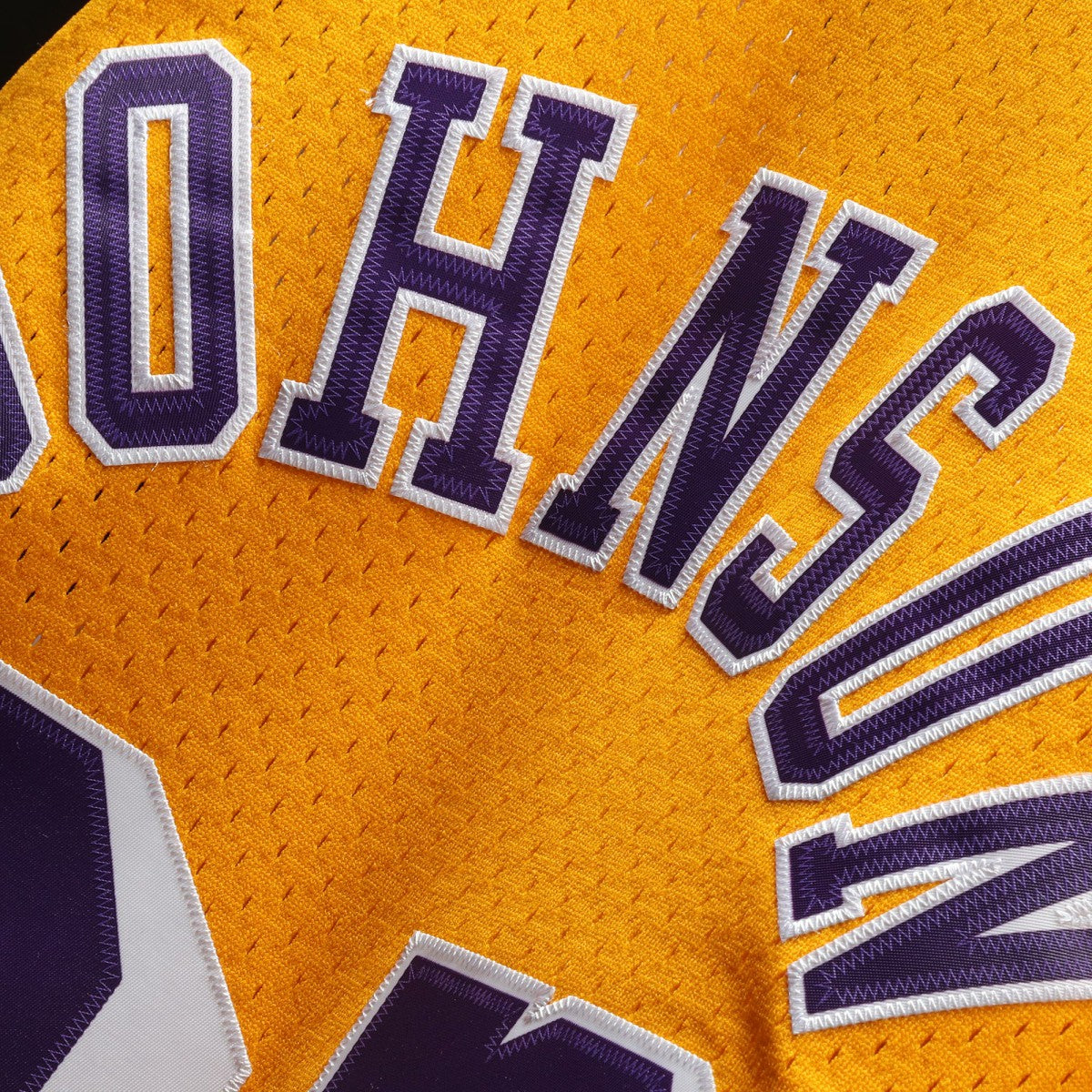 Magic Johnson Los Angeles Lakers 1984/85 Hardwood Classics Swingman Jersey Gold