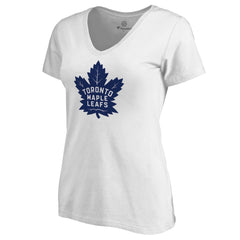 NHL Toronto Maple Leafs Women's Primary Logo T-Shirt - White