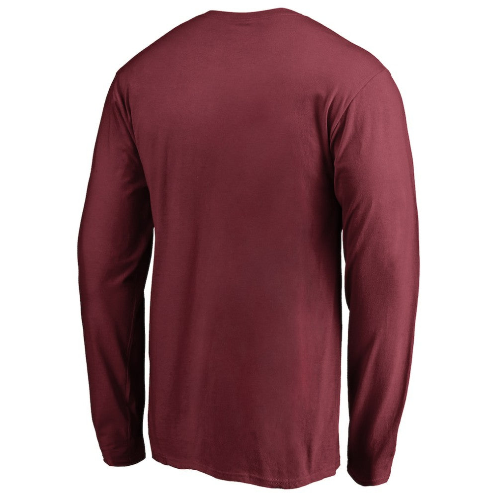 NHL Colorado Avalanche Primary Logo 2 Long Sleeve T-Shirt - Maroon