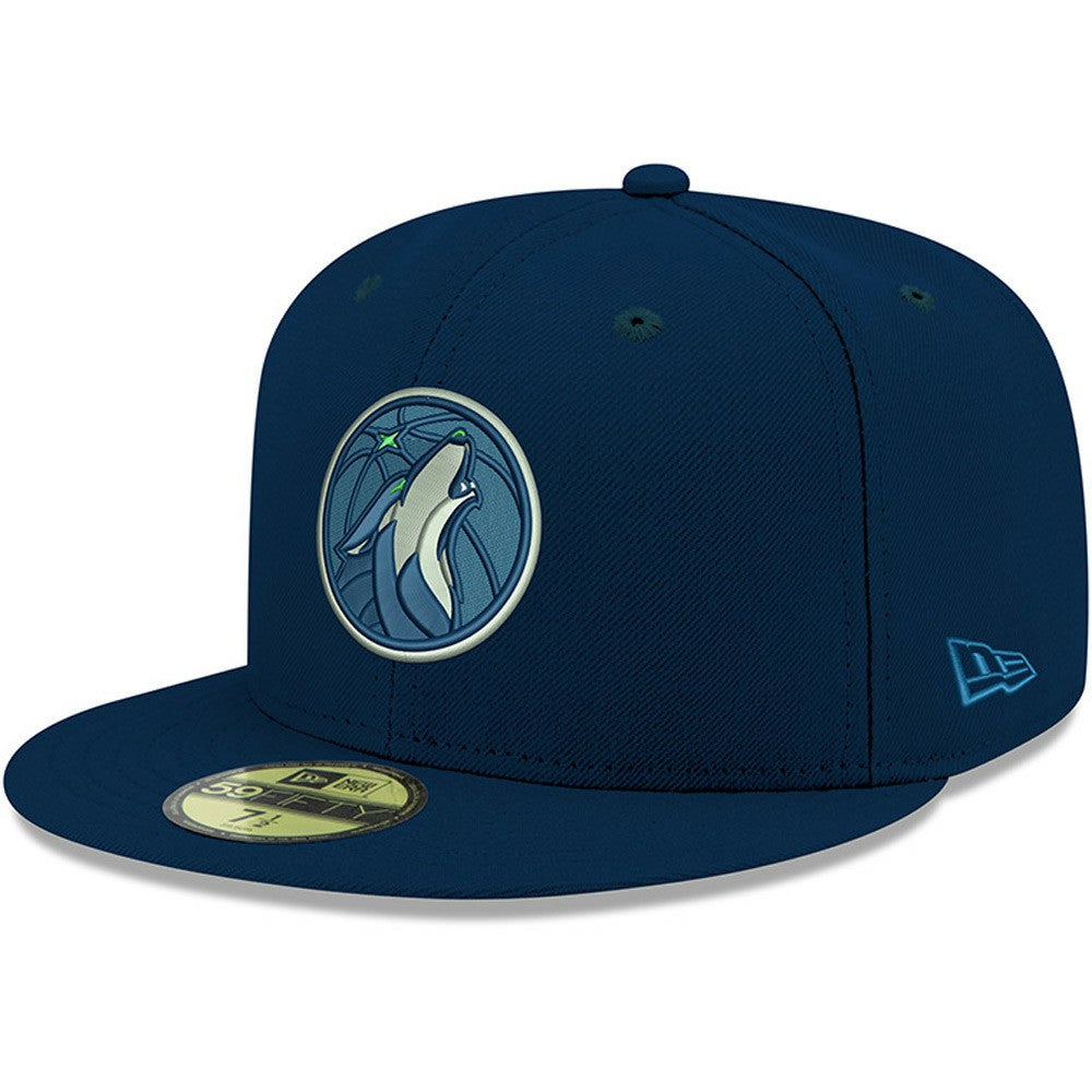 Minnesota Timberwolves Team Color 59FIFTY Fitted Hat Navy