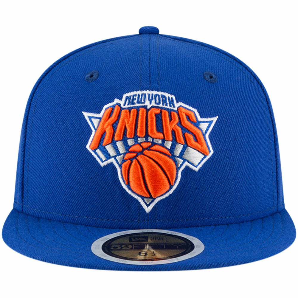 New York Knicks Youth Team Color 59FIFTY Fitted Hat Blue