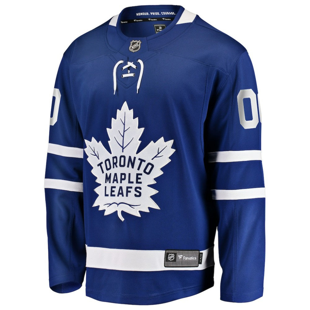 NHL,Custom Toronto Maple Leafs Fanatics Home Breakaway Custom Jersey - Blue