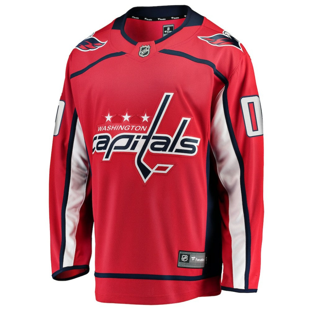 NHL,Custom Washington Capitals Fanatics Home Breakaway Custom Jersey - Red