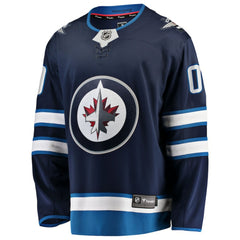 NHL,Custom Winnipeg Jets Fanatics Home Breakaway Custom Jersey - Blue