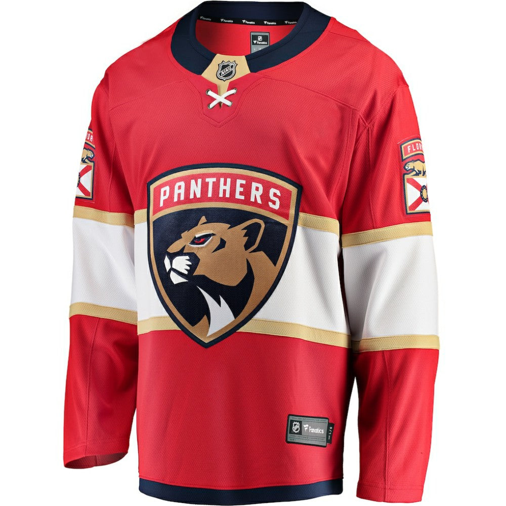 NHL Florida Panthers Fanatics Breakaway Home Jersey - Red