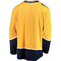 NHL Nashville Predators Fanatics Breakaway Home Jersey - Gold