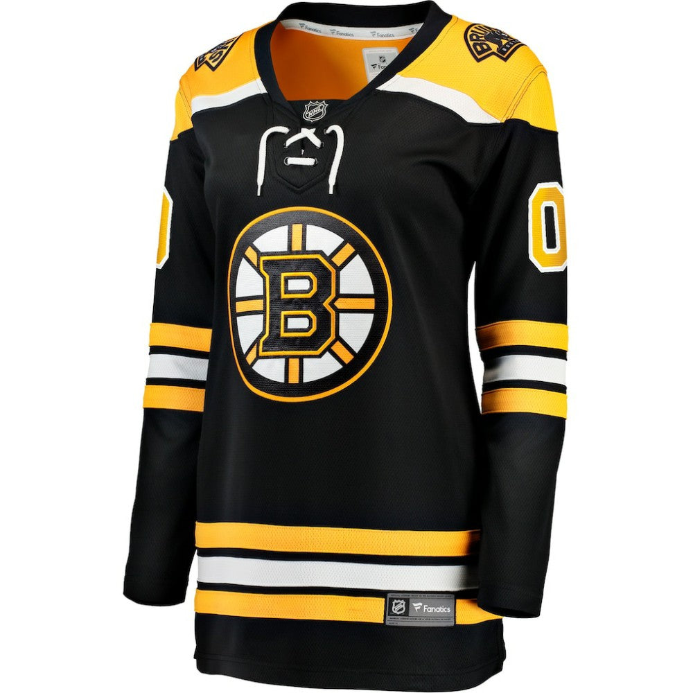 NHL,Custom Boston Bruins Fanatics Women's Home Breakaway Custom Jersey - Black