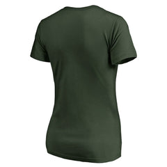 Athletics Women's Team Lockup T-Shirt - Green T-shirts