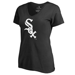 Chicago White Sox Women's Team Wordmark T-Shirt - Black T-shirts